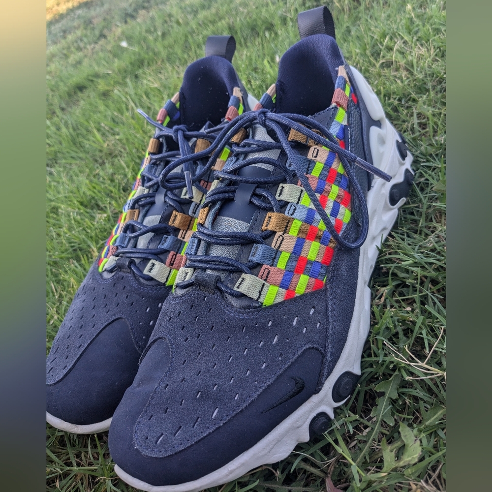 Nike React Sertu The10th Blue/ Multi-Color Men's … - image 4